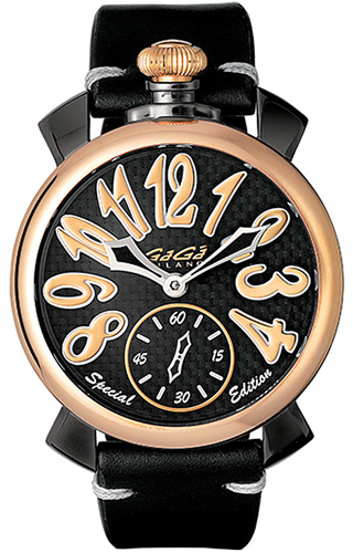 Gagà Milano Manuale 48mm Special Edition Rose Gold 5514 SP 01
