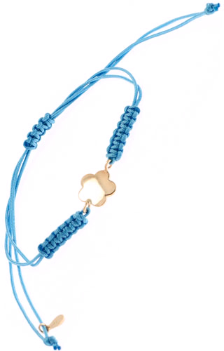 Klepsoo Colors Flower - Yellow Gold Bracelet 168071