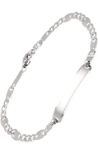 Klepsoo Special Present ID - White Gold Bracelet 176265