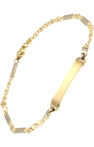 Klepsoo Special Present ID - Yellow Gold Bracelet 172775