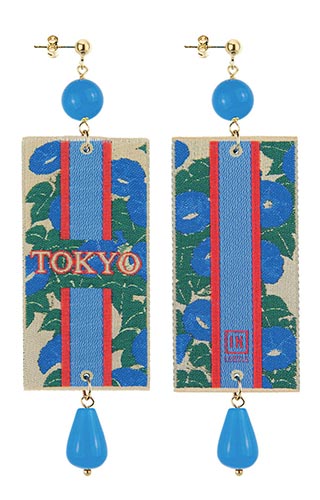 Lebole Gioielli The Tag Tokyo TT/G/OR.03/AZZURRO